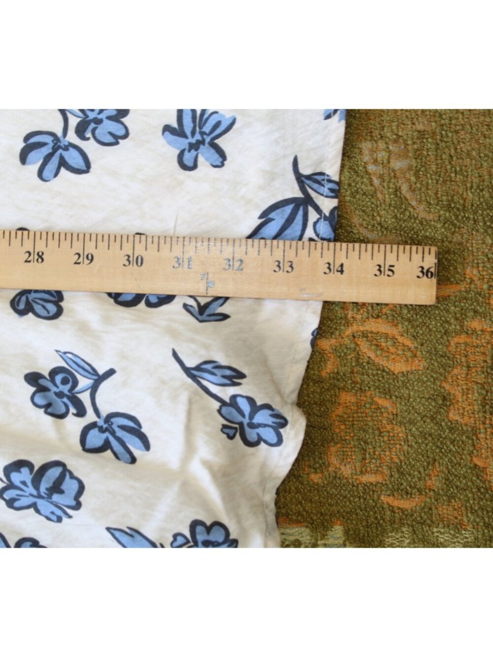 Poppy Collared Mini Dress Blue floral Print Size Small Ruffled Peter Pan Collar - Picture 3 of 14